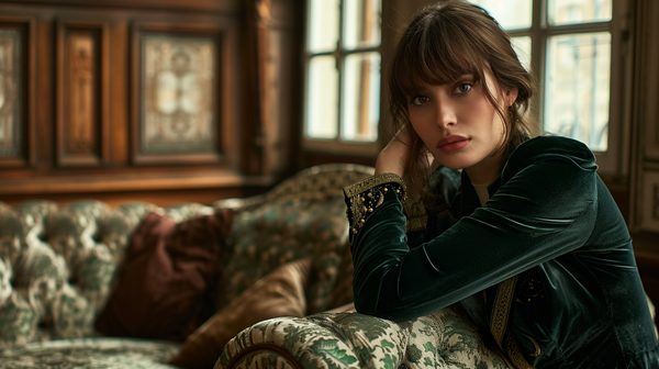 Vestes en velours femme : élégance et confort